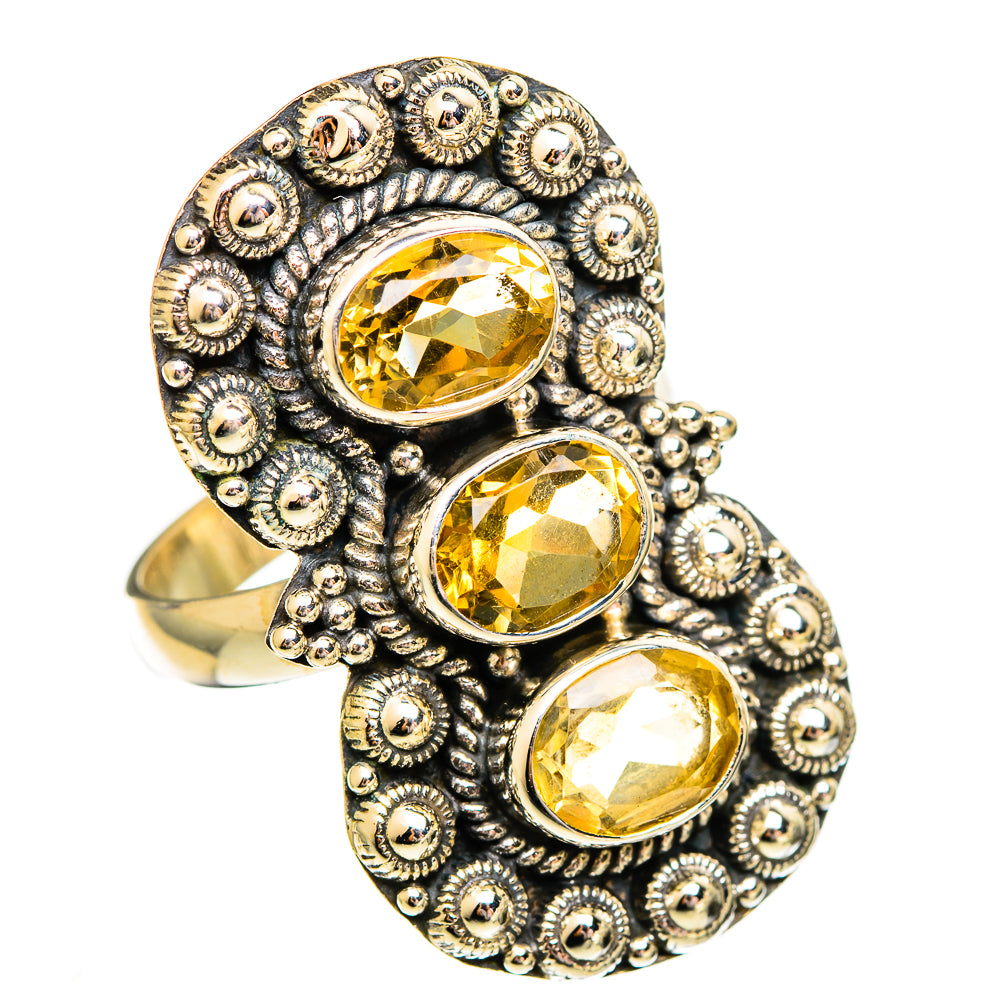 Citrine Rings handcrafted by Anasilvercos - RING110434 - Photo 2