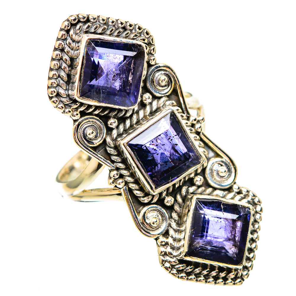 Violet Spinel Rings handcrafted by Anasilvercos - RING110443 - Photo 2