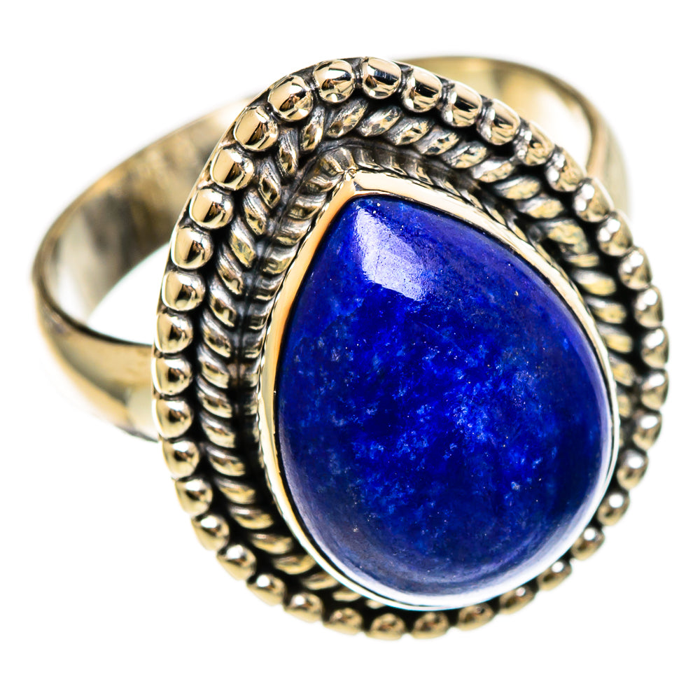 Lapis Lazuli Rings handcrafted by Anasilvercos - RING110449 - Photo 2