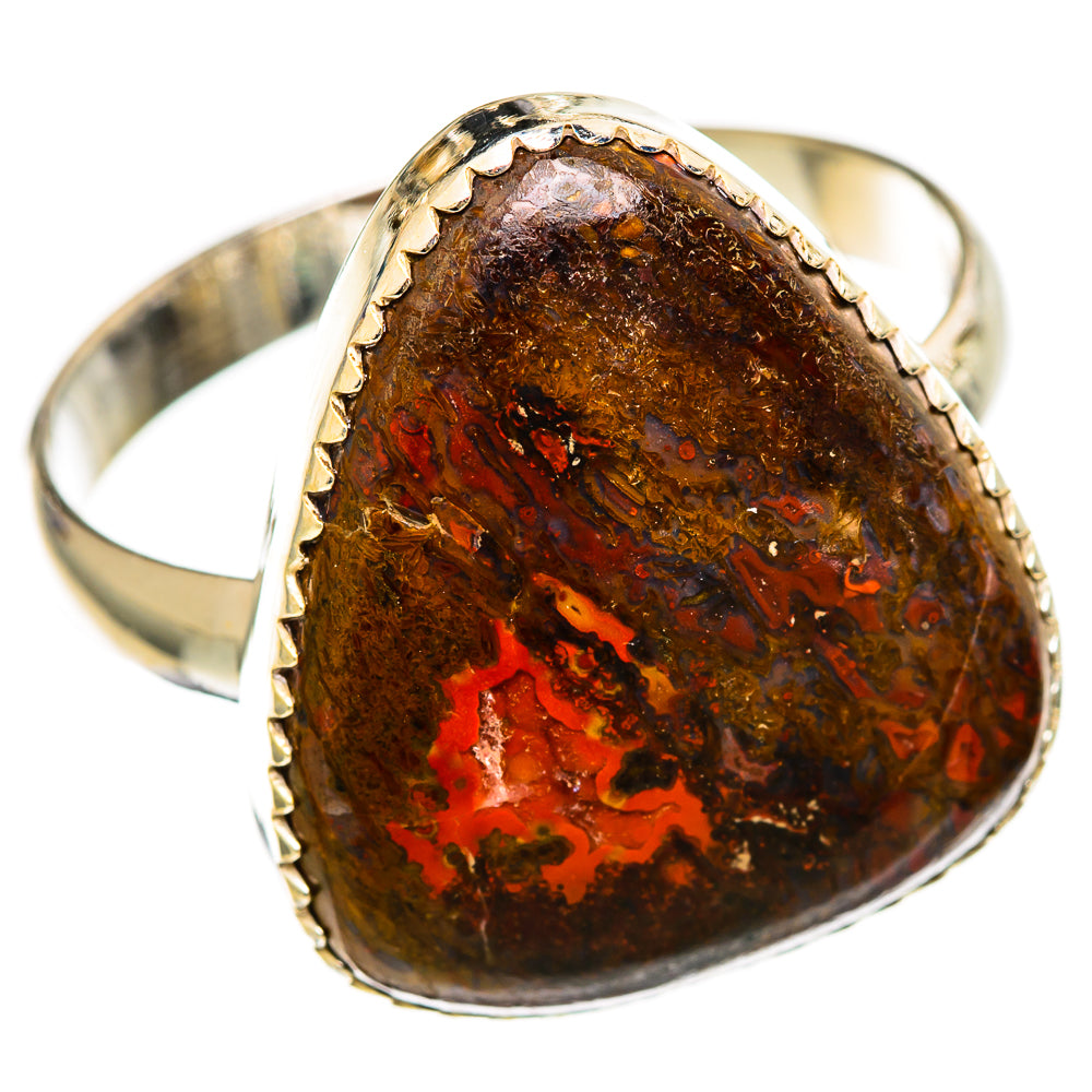 Moroccan Agate Rings handcrafted by Anasilvercos - RING110456 - Photo 2