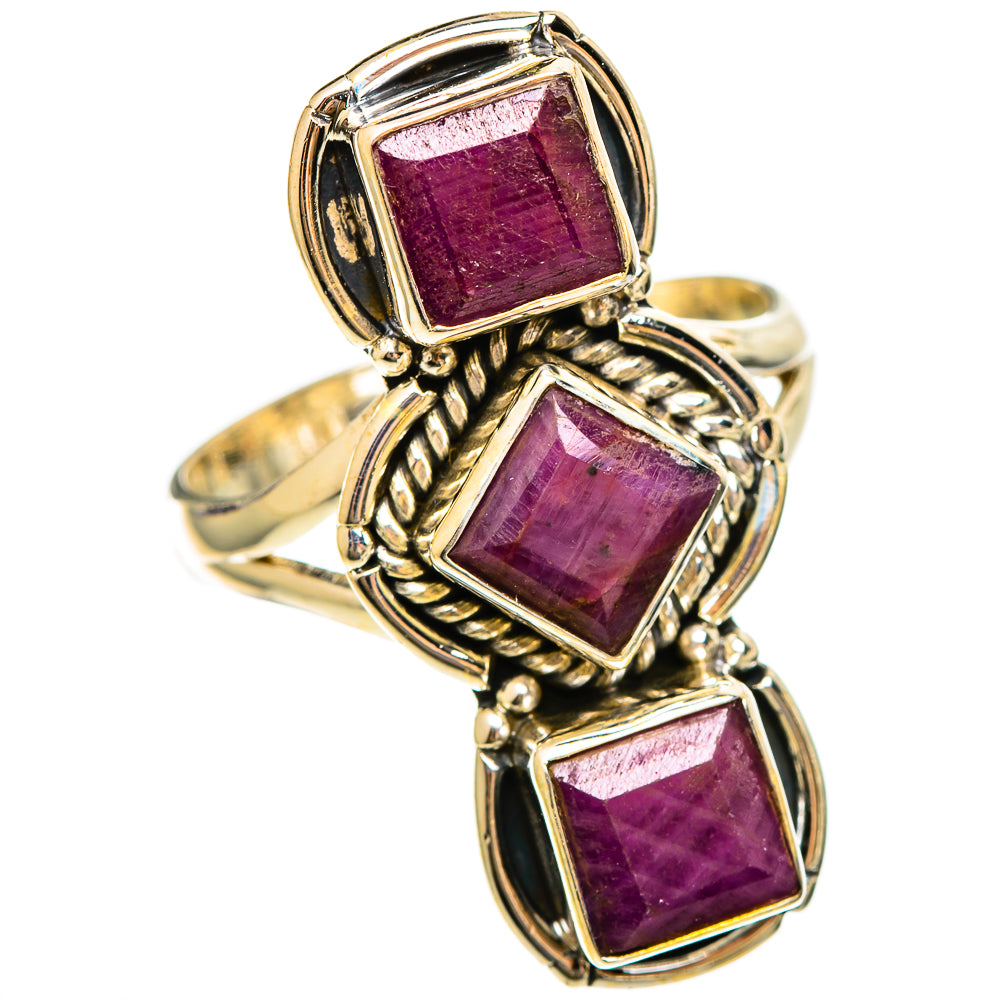 Ruby Rings handcrafted by Anasilvercos - RING110460 - Photo 2