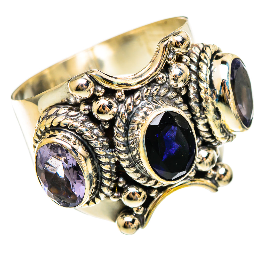 Violet Spinel Rings handcrafted by Anasilvercos - RING110463 - Photo 2