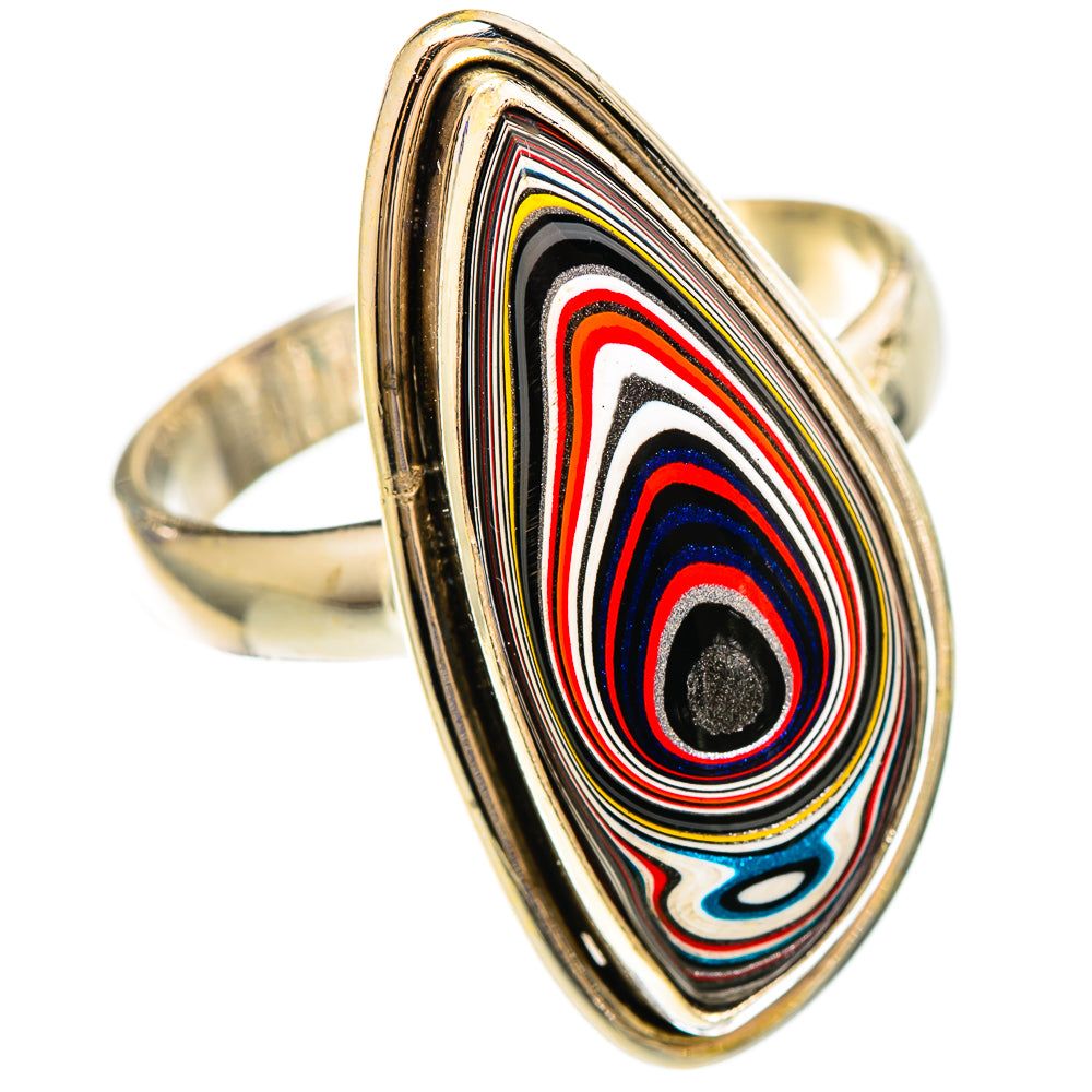 Fordite Rings handcrafted by Anasilvercos - RING110474 - Photo 2