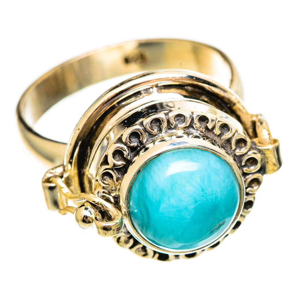 Larimar Rings handcrafted by Anasilvercos - RING110480 - Photo 2
