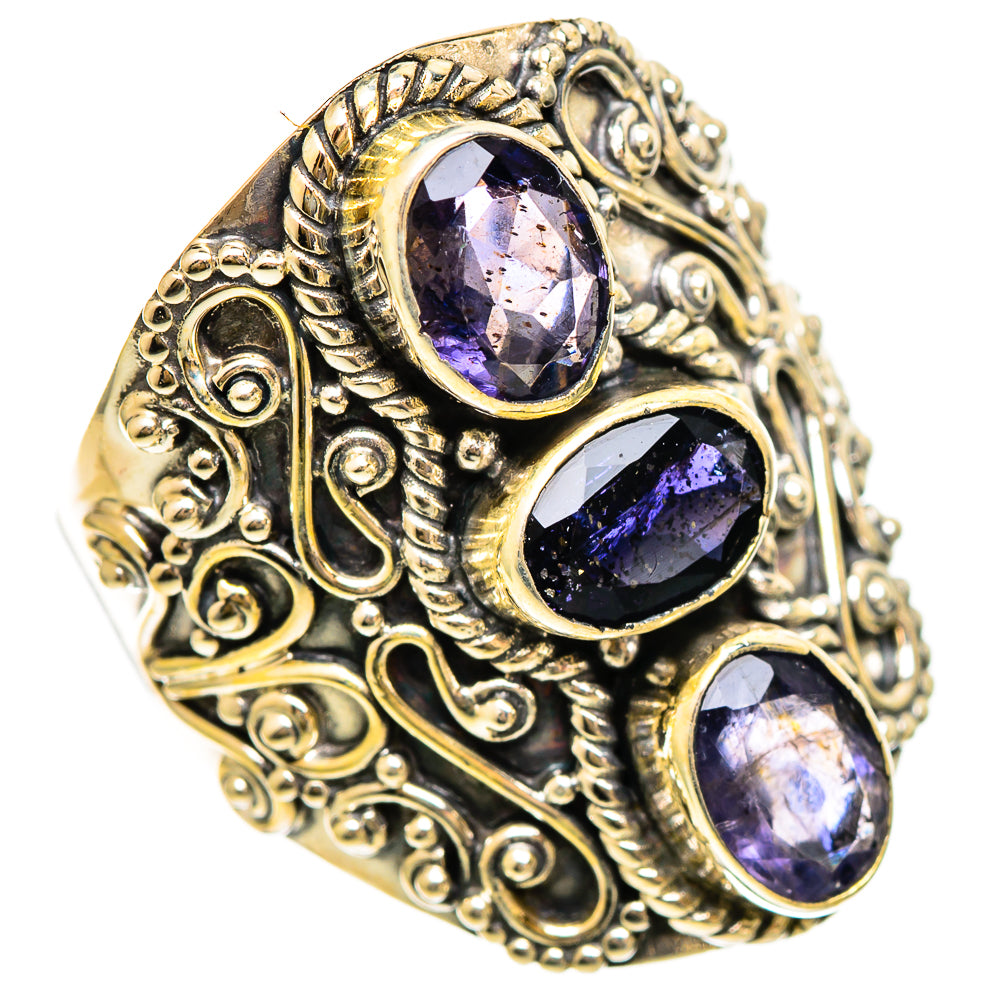 Violet Spinel Rings handcrafted by Anasilvercos - RING110491 - Photo 2