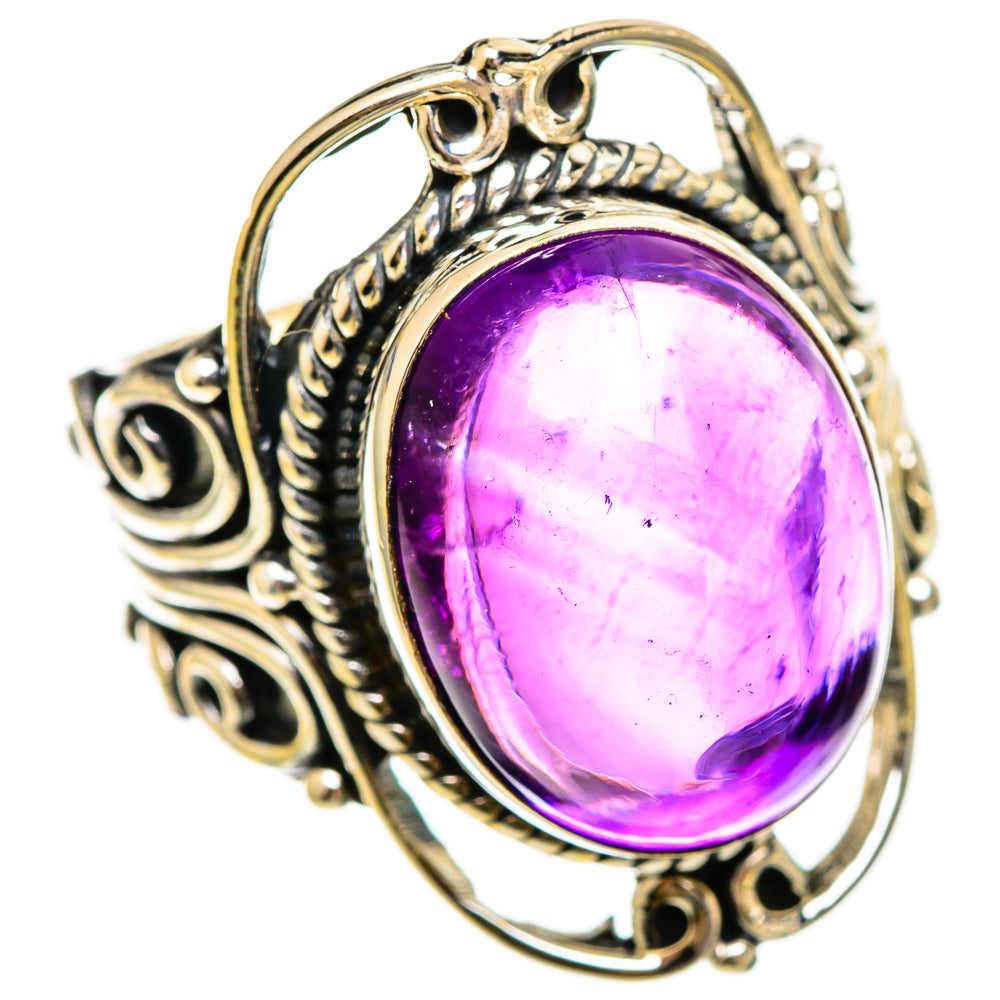 Amethyst Rings handcrafted by Anasilvercos - RING110493 - Photo 2