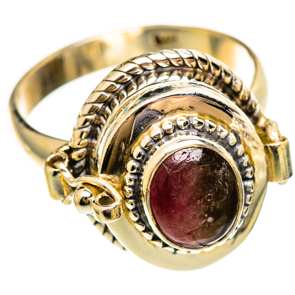 Pink Tourmlaine Rings handcrafted by Anasilvercos - RING110505 - Photo 2