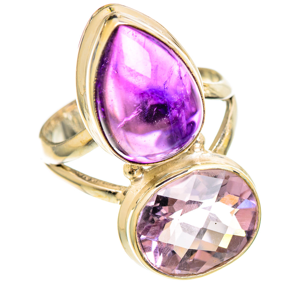 Amethyst Rings handcrafted by Anasilvercos - RING110519 - Photo 2