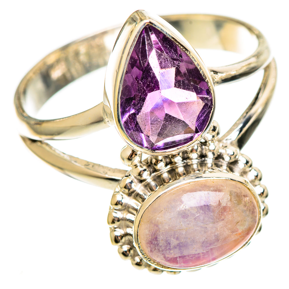 Pink Tourmaline Rings handcrafted by Anasilvercos - RING110530 - Photo 2