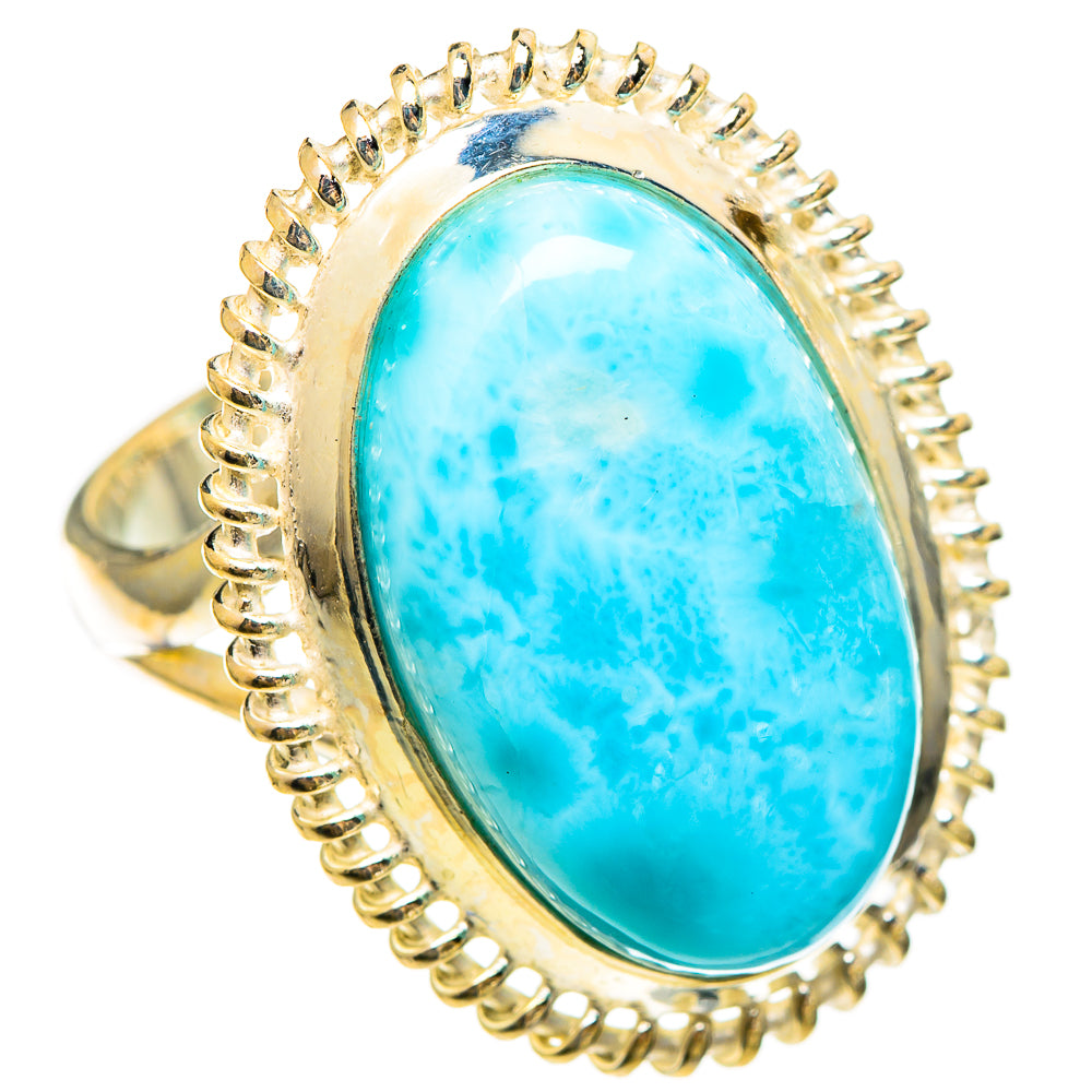 Larimar Rings handcrafted by Anasilvercos - RING110534 - Photo 2