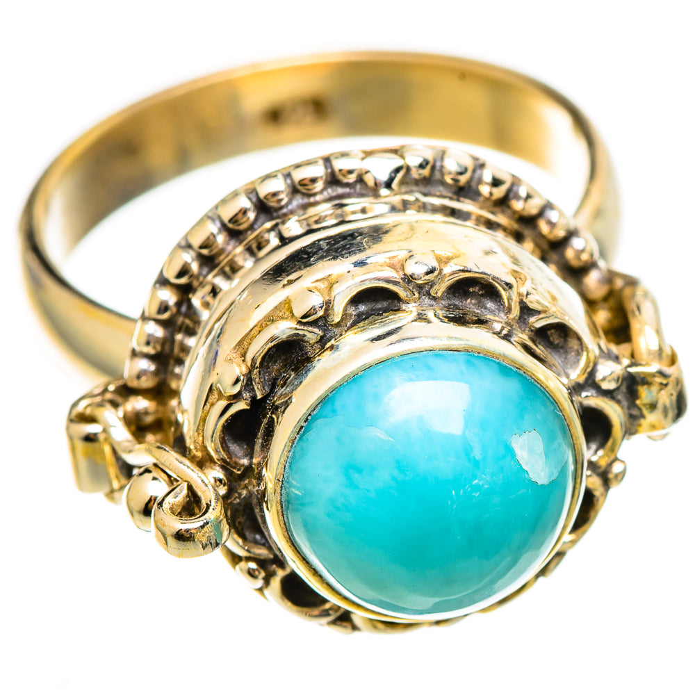 Larimar Rings handcrafted by Anasilvercos - RING110536 - Photo 2