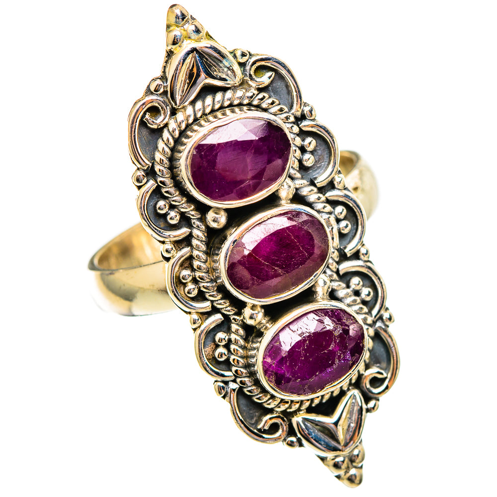 Ruby Rings handcrafted by Anasilvercos - RING110543 - Photo 2