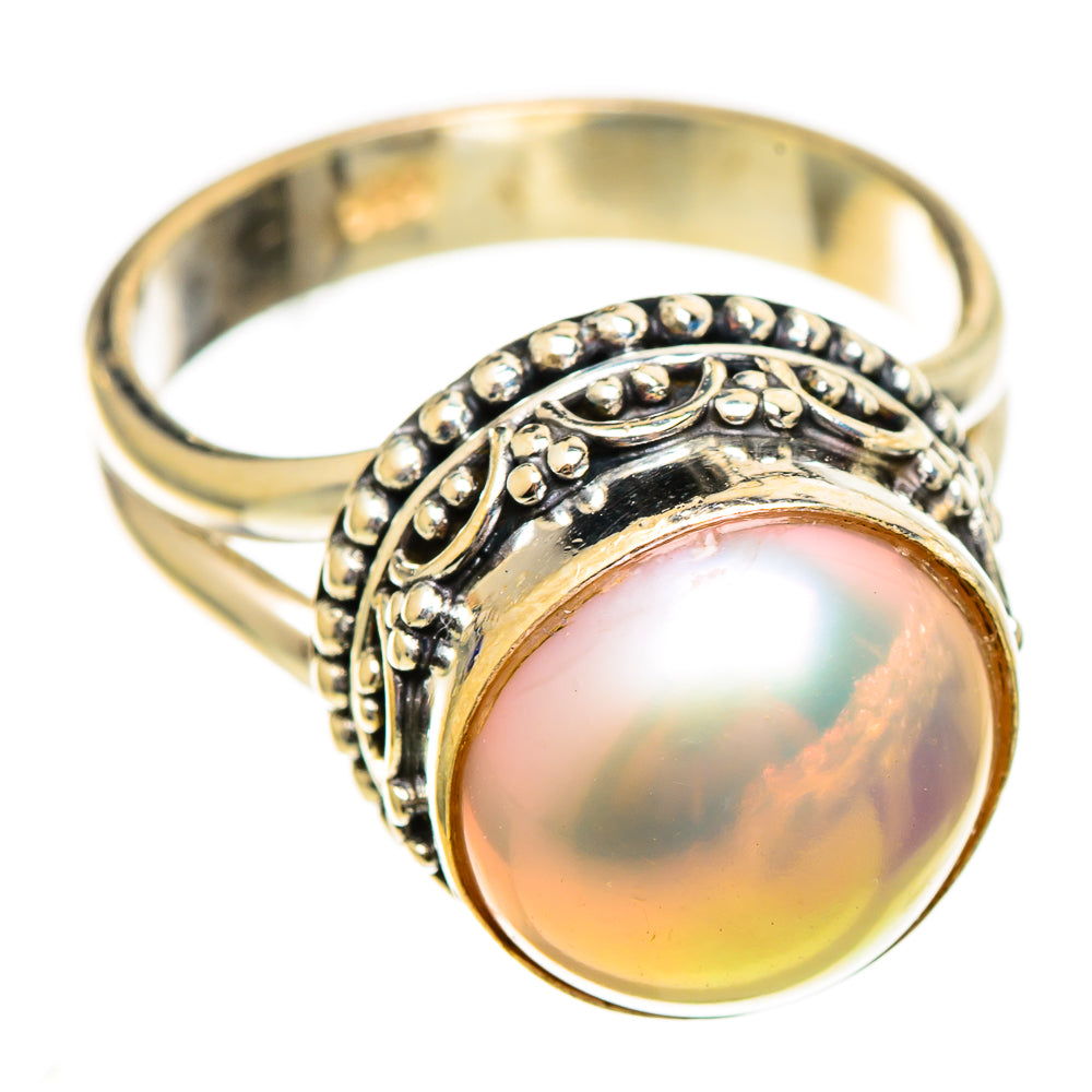 Cultured Pearl Rings handcrafted by Anasilvercos - RING110550 - Photo 2