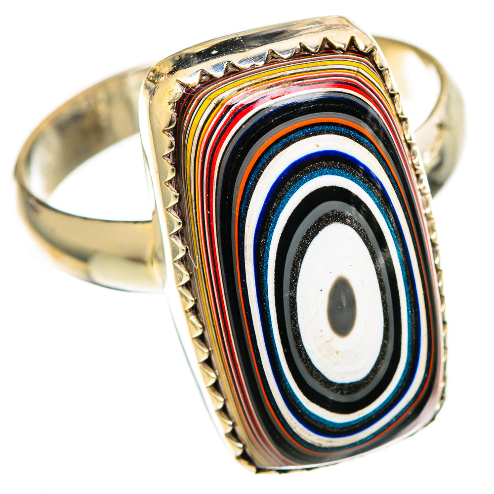 Fordite Rings handcrafted by Anasilvercos - RING110557 - Photo 2