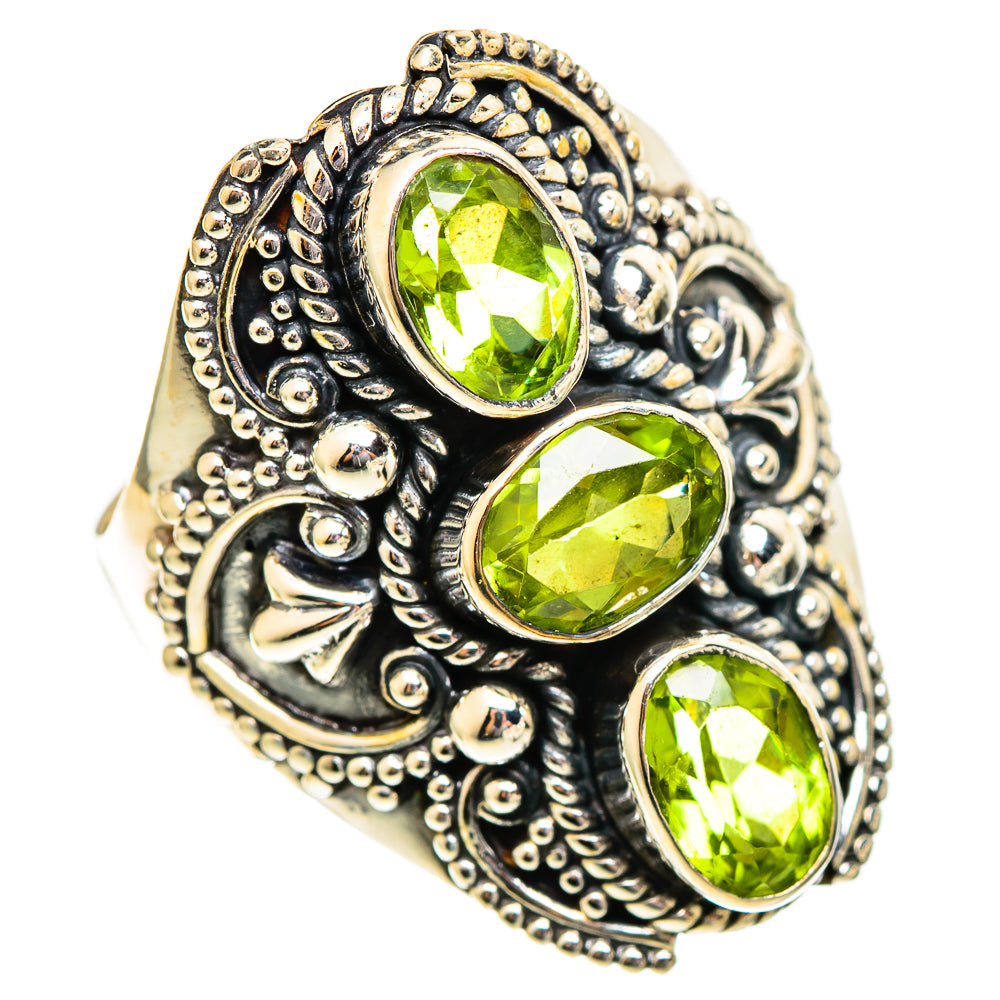 Peridot Rings handcrafted by Anasilvercos - RING110565 - Photo 2