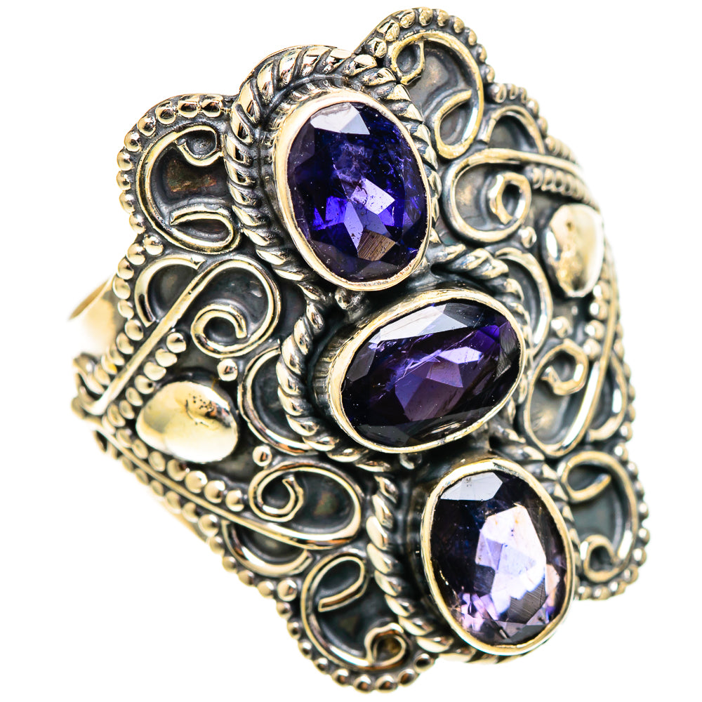 Violet Spinel Rings handcrafted by Anasilvercos - RING110571 - Photo 2
