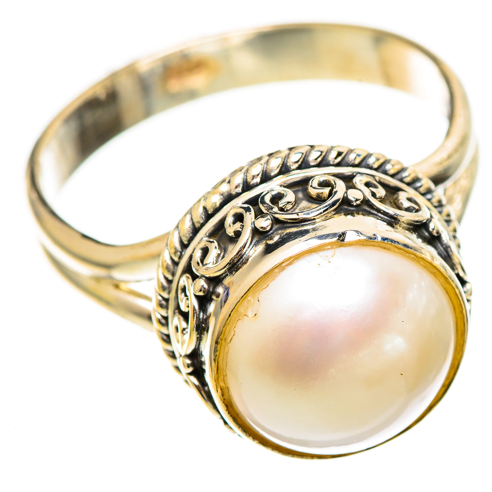 Cultured Pearl Rings handcrafted by Anasilvercos - RING110576 - Photo 2