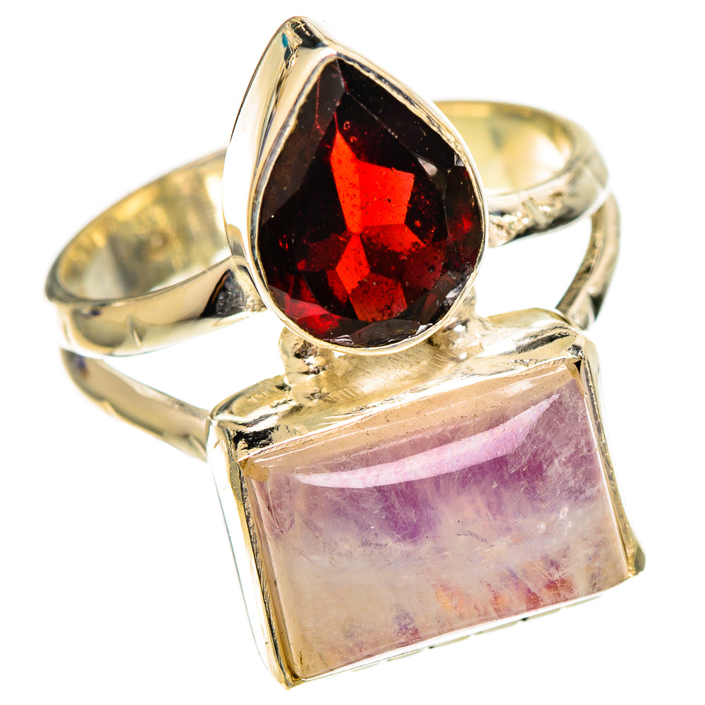 Pink Moonstone Rings handcrafted by Anasilvercos - RING110583 - Photo 2