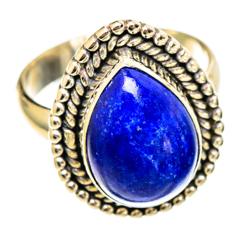 Lapis Lazuli Rings handcrafted by Anasilvercos - RING110587 - Photo 2