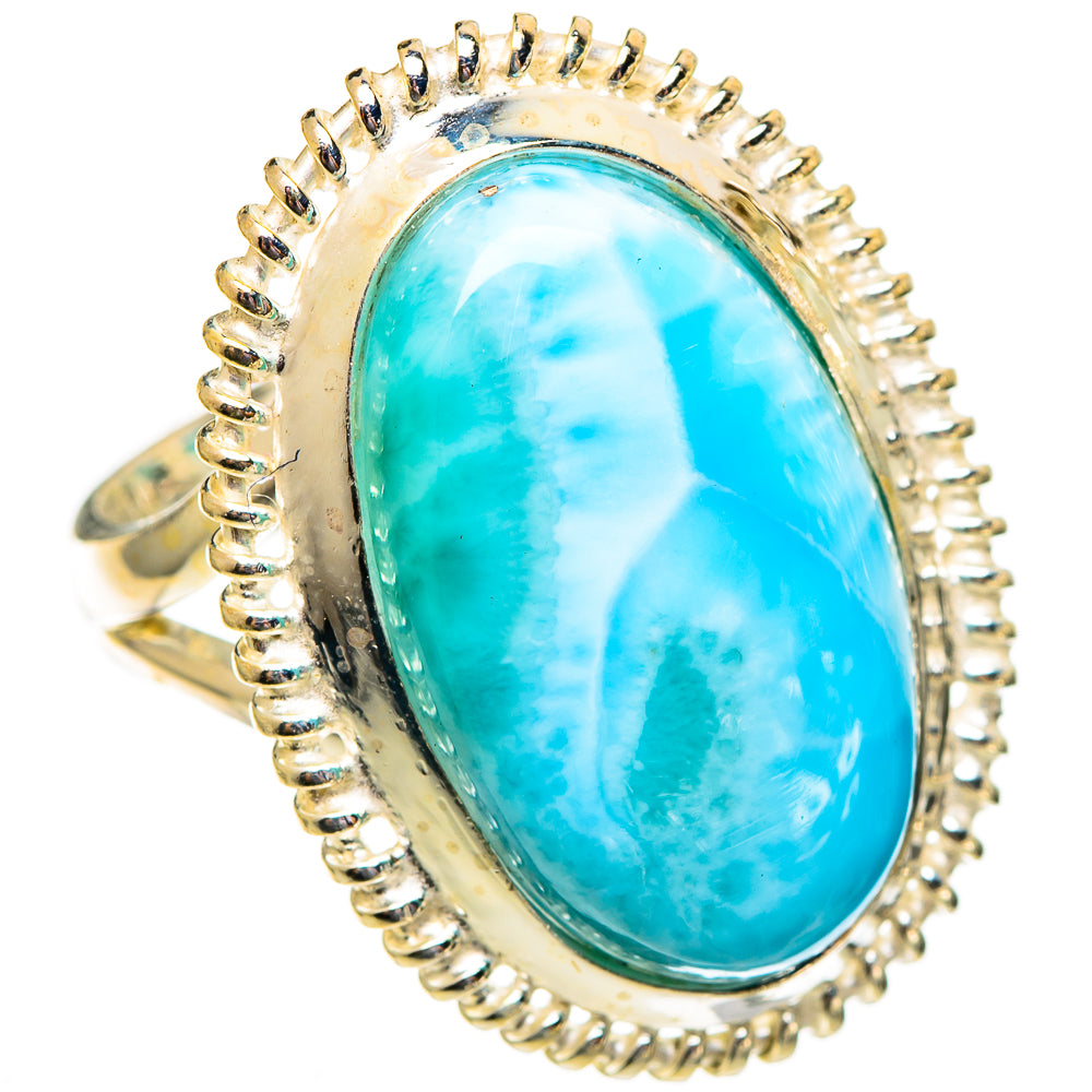 Larimar Rings handcrafted by Anasilvercos - RING110589 - Photo 2