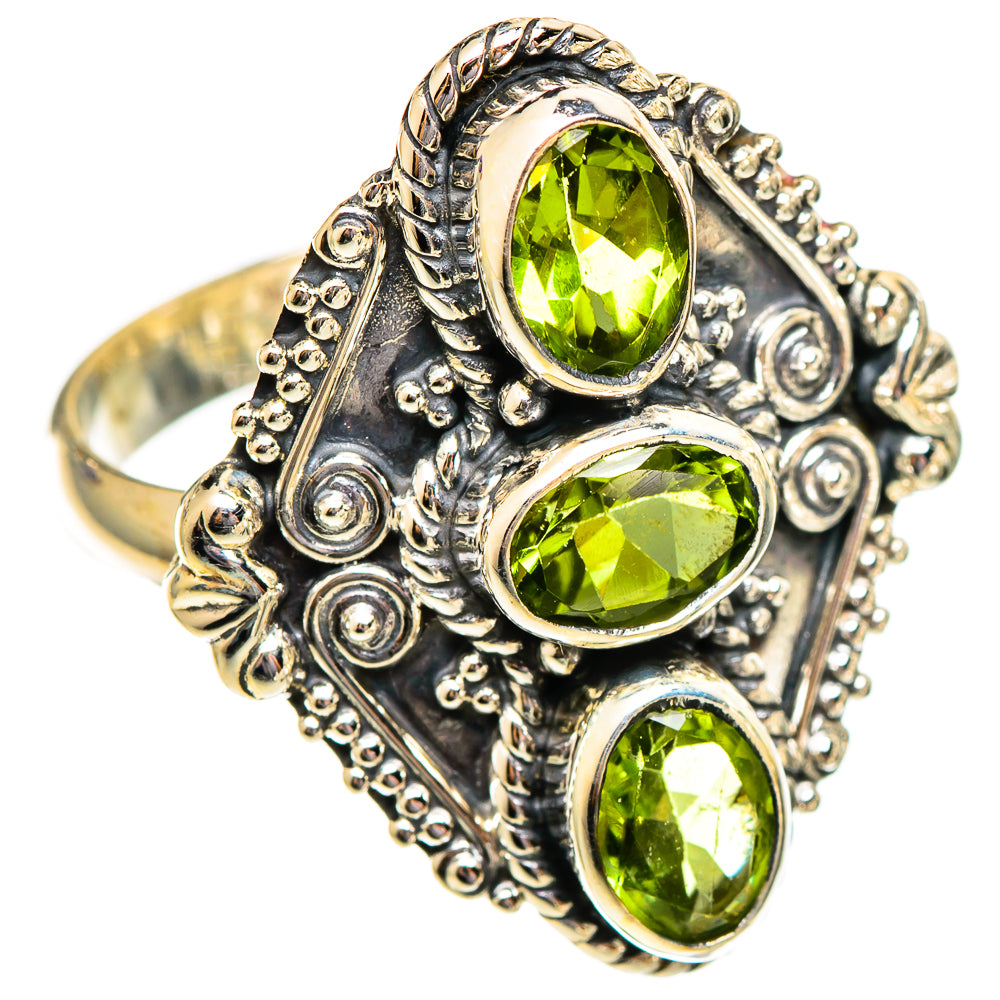 Peridot Rings handcrafted by Anasilvercos - RING110595 - Photo 2