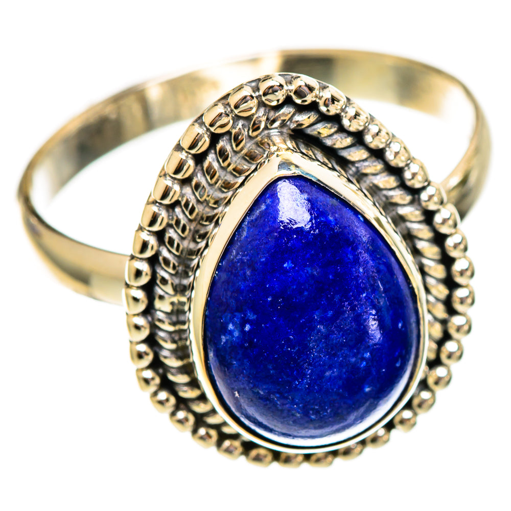 Lapis Lazuli Rings handcrafted by Anasilvercos - RING110617 - Photo 2