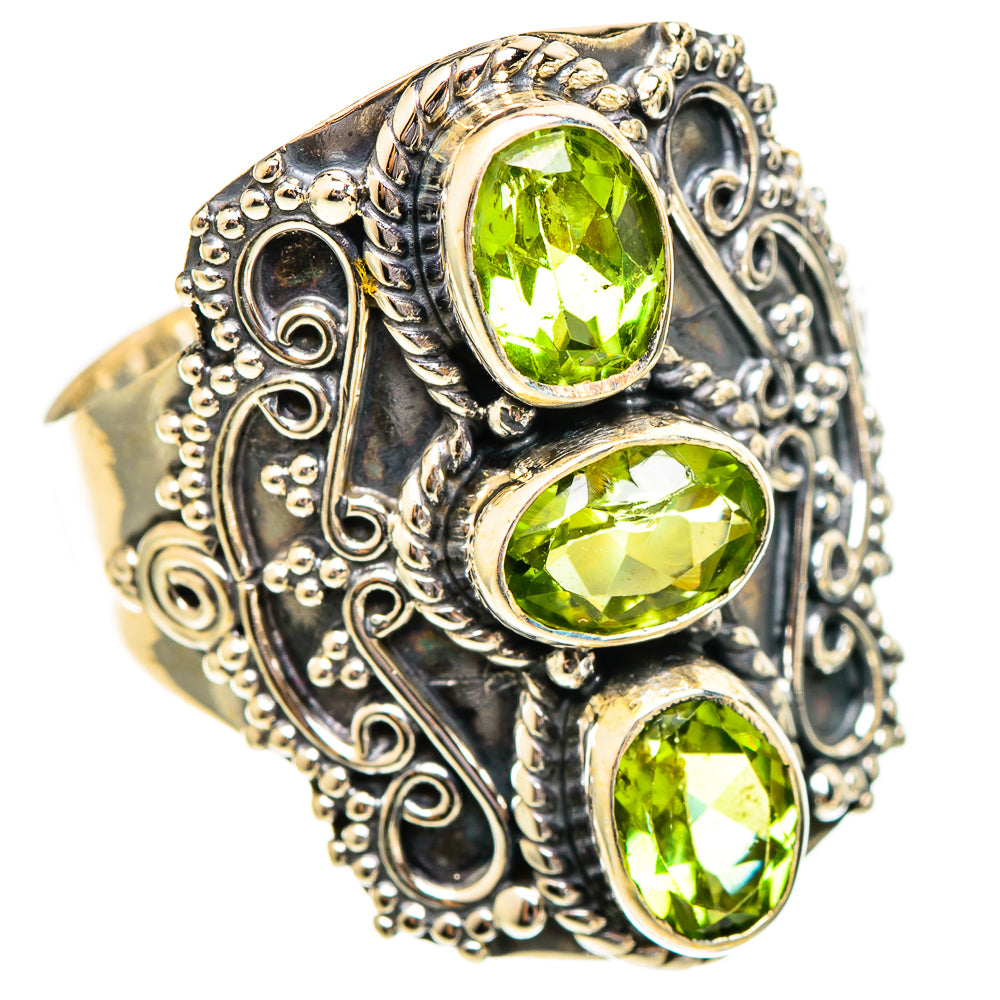Peridot Rings handcrafted by Anasilvercos - RING110622 - Photo 2