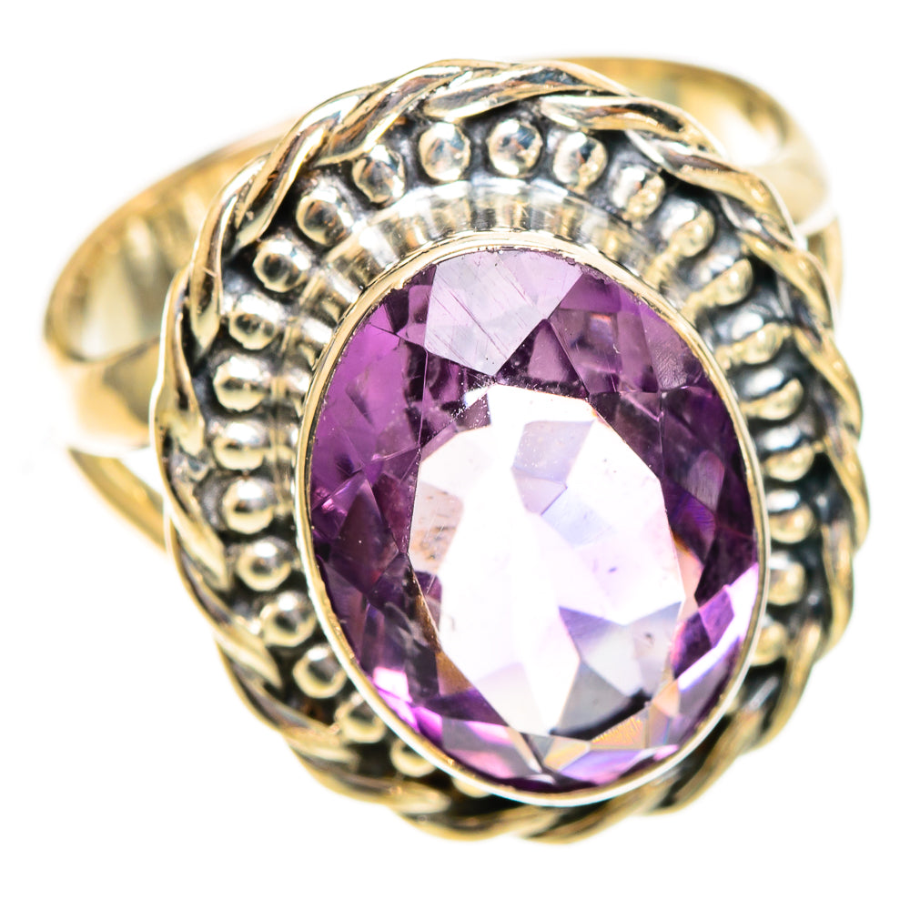 Amethyst Rings handcrafted by Anasilvercos - RING110628 - Photo 2