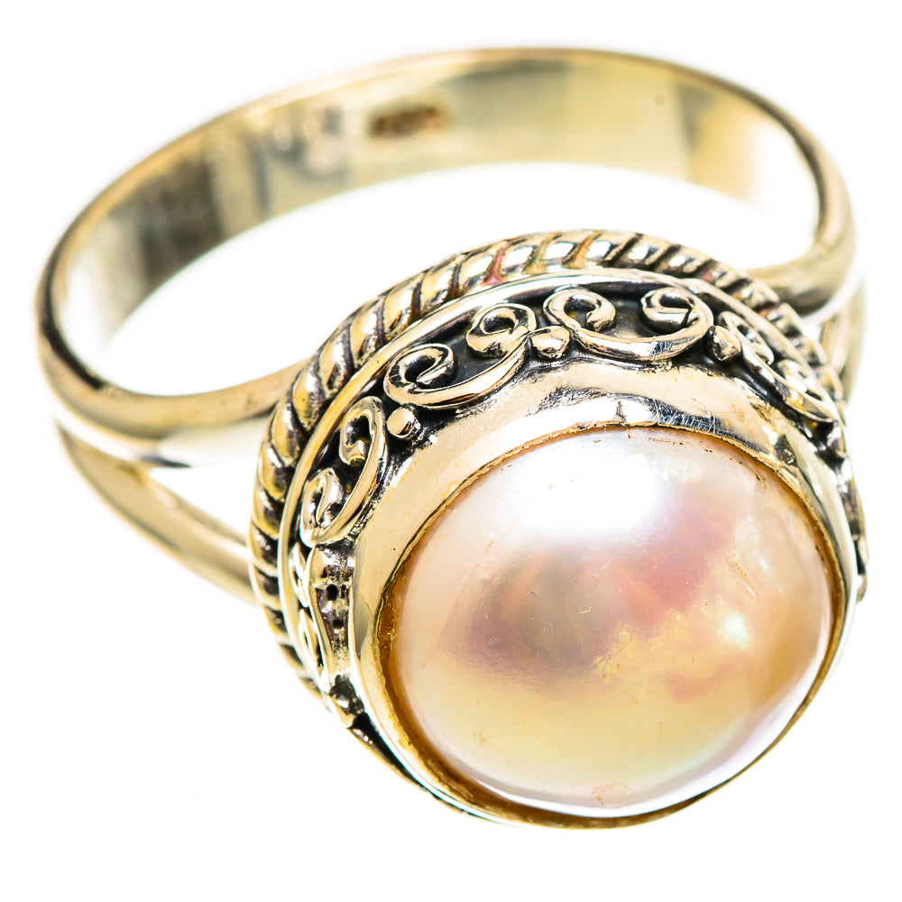 Cultured Pearl Rings handcrafted by Anasilvercos - RING110636 - Photo 2