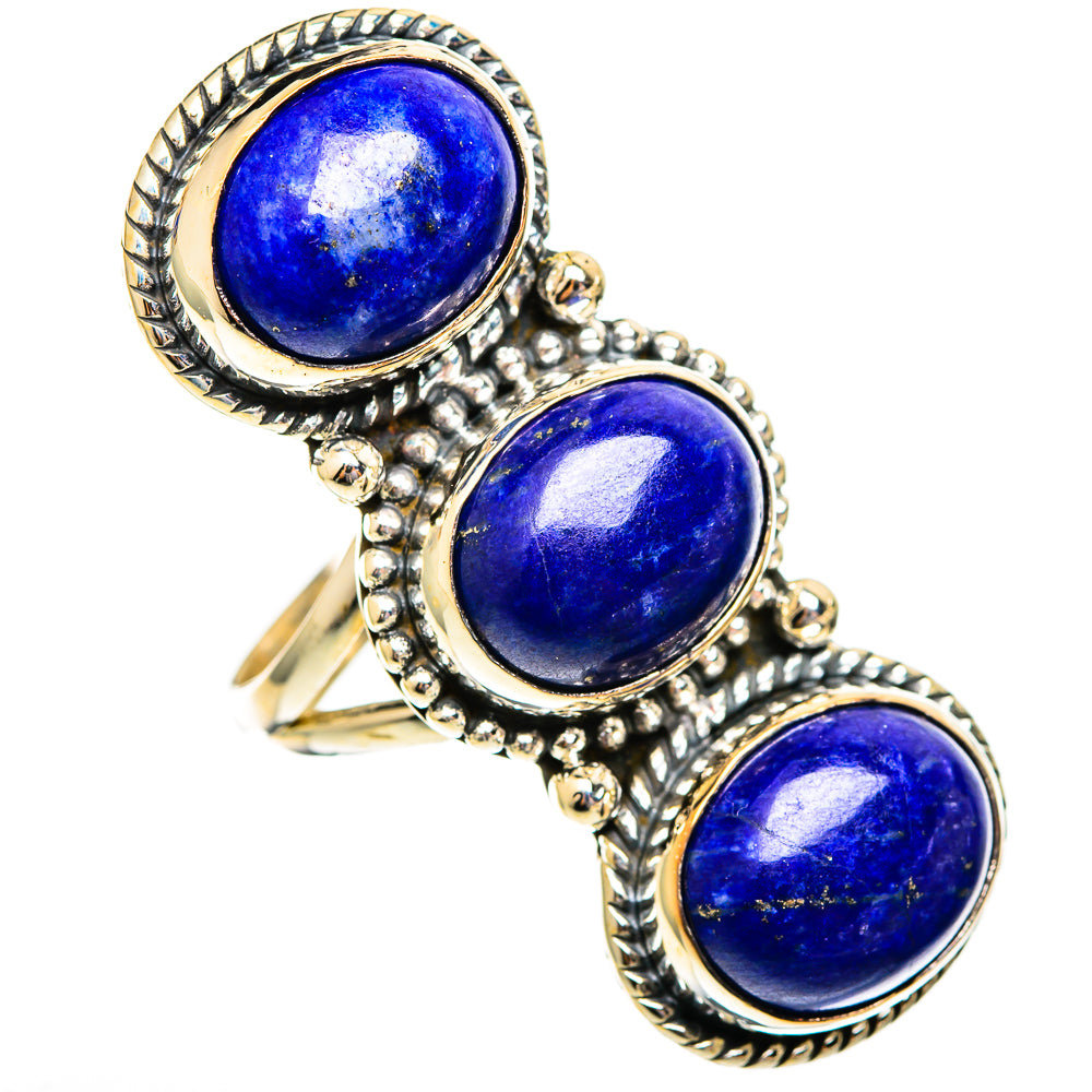 Lapis Lazuli Rings handcrafted by Anasilvercos - RING110653 - Photo 2