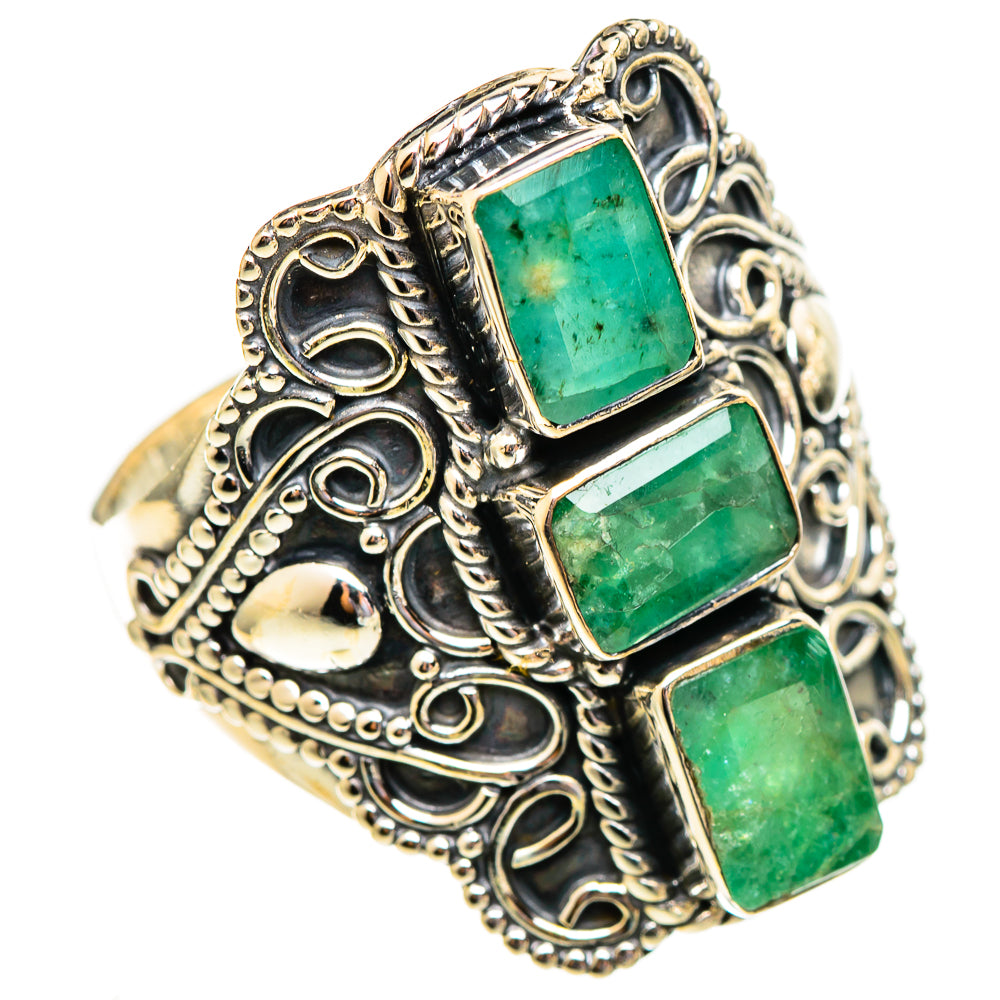 Emerald Rings handcrafted by Anasilvercos - RING110658 - Photo 2