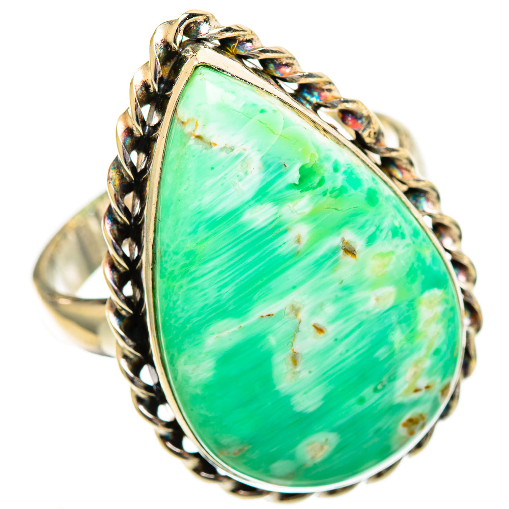 Variscite Rings handcrafted by Anasilvercos - RING110663 - Photo 2