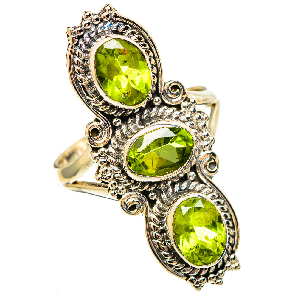 Peridot Rings handcrafted by Anasilvercos - RING110665 - Photo 2