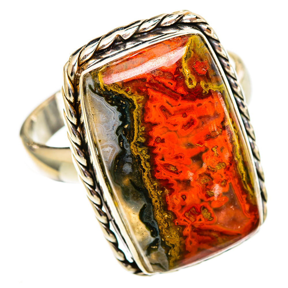 Moroccan Agate Rings handcrafted by Anasilvercos - RING110669 - Photo 2