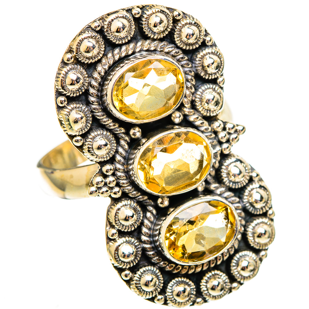 Citrine Rings handcrafted by Anasilvercos - RING110675 - Photo 2