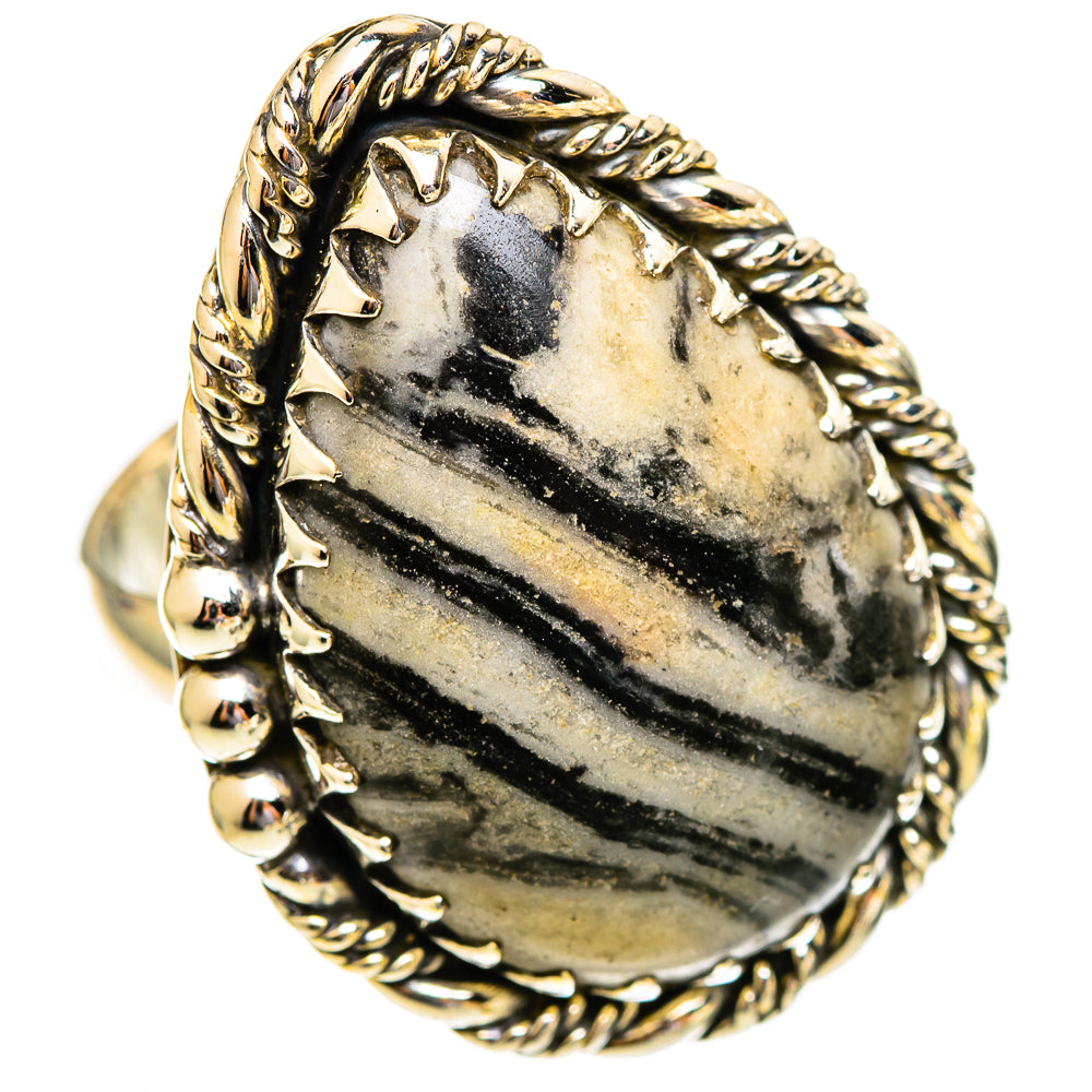 Pinolith Jasper Rings handcrafted by Anasilvercos - RING110689 - Photo 2
