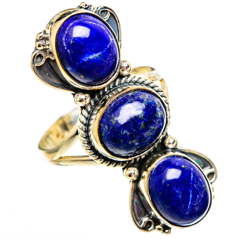Lapis Lazuli Rings handcrafted by Anasilvercos - RING110698 - Photo 2