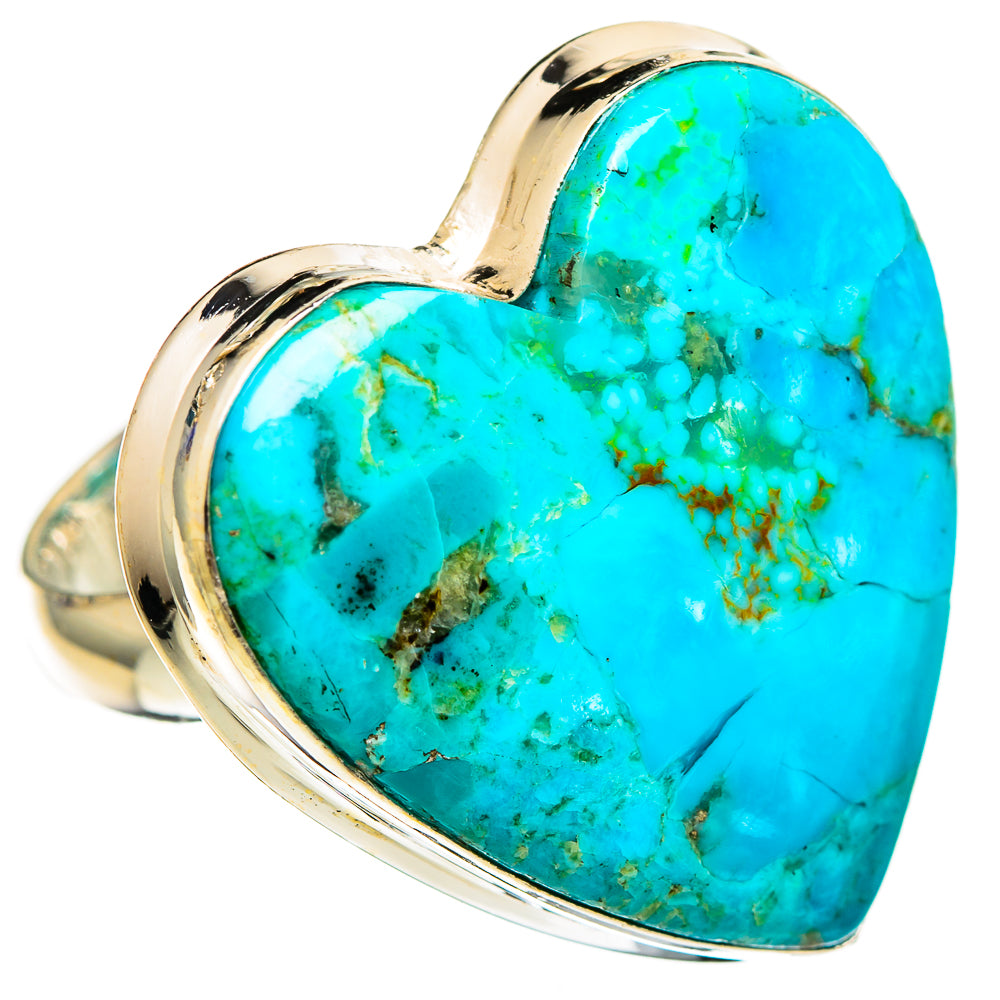 Chrysocolla Rings handcrafted by Anasilvercos - RING110704 - Photo 2