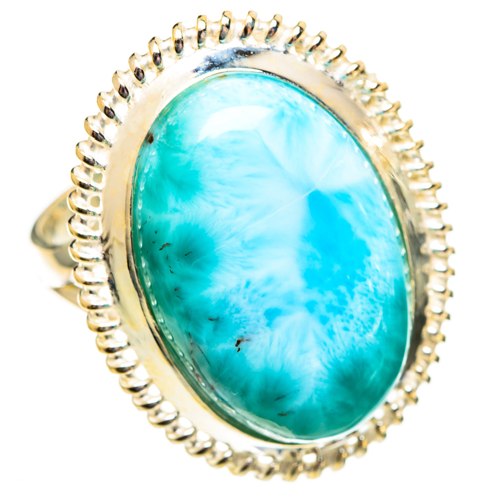Larimar Rings handcrafted by Anasilvercos - RING110706 - Photo 2