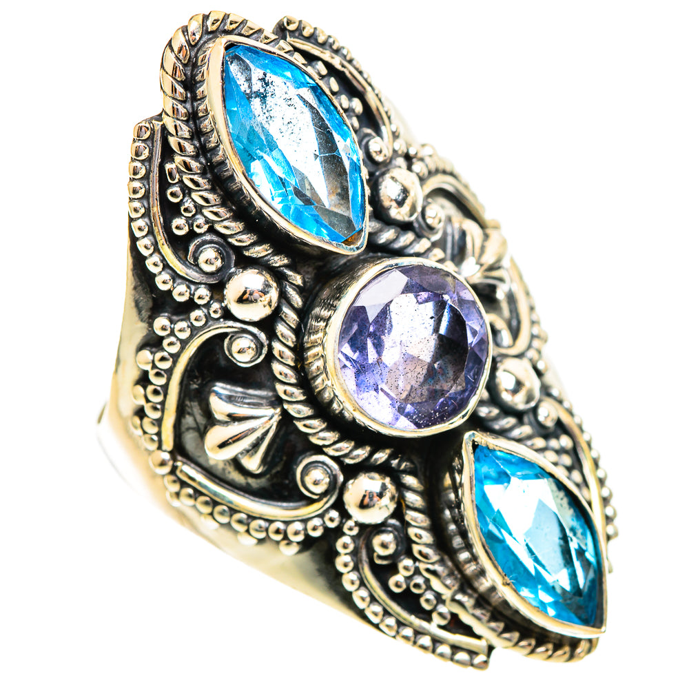 Violet Spinel Rings handcrafted by Anasilvercos - RING110746 - Photo 2