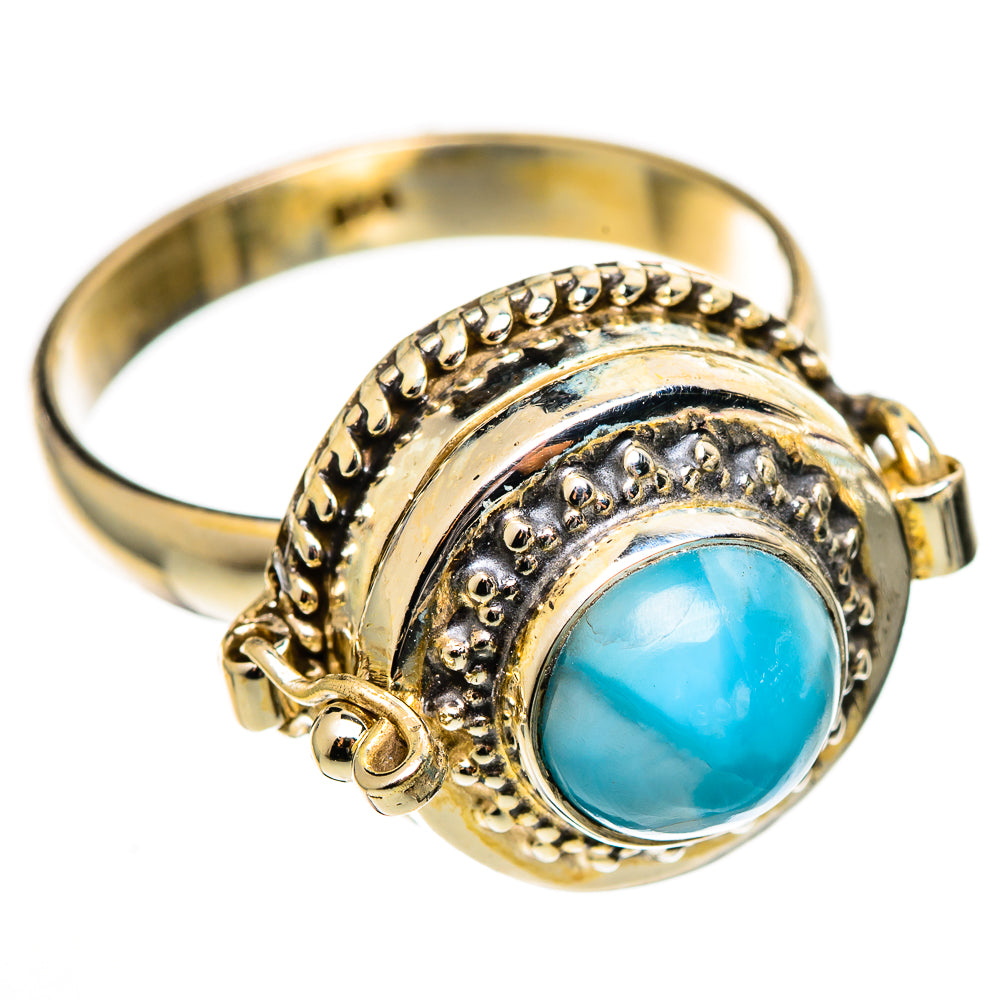 Larimar Rings handcrafted by Anasilvercos - RING110751 - Photo 2
