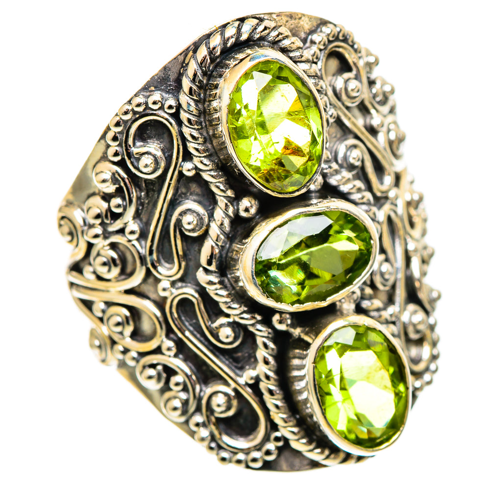 Peridot Rings handcrafted by Anasilvercos - RING110755 - Photo 2