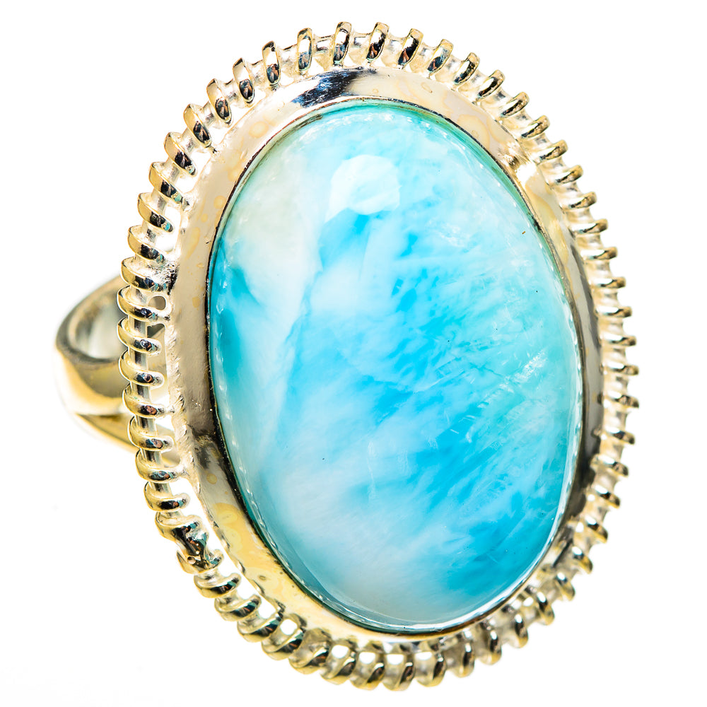 Larimar Rings handcrafted by Anasilvercos - RING110784 - Photo 2