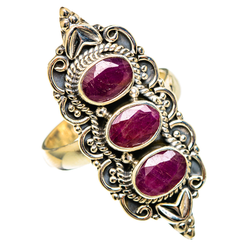 Ruby Rings handcrafted by Anasilvercos - RING110792 - Photo 2