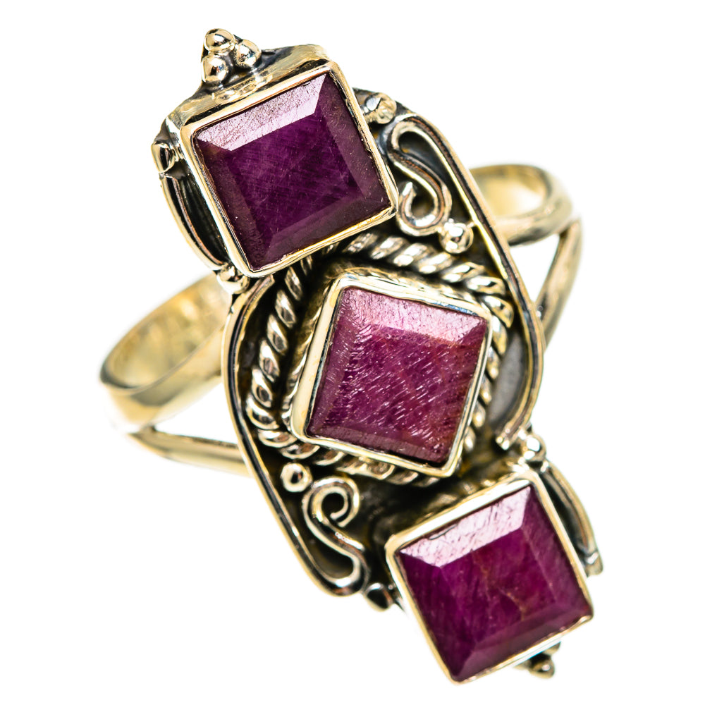 Ruby Rings handcrafted by Anasilvercos - RING110793 - Photo 2
