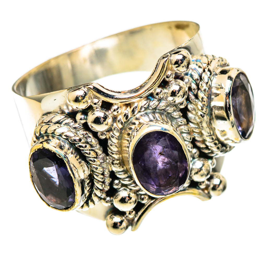 Violet Spinel Rings handcrafted by Anasilvercos - RING110794 - Photo 2