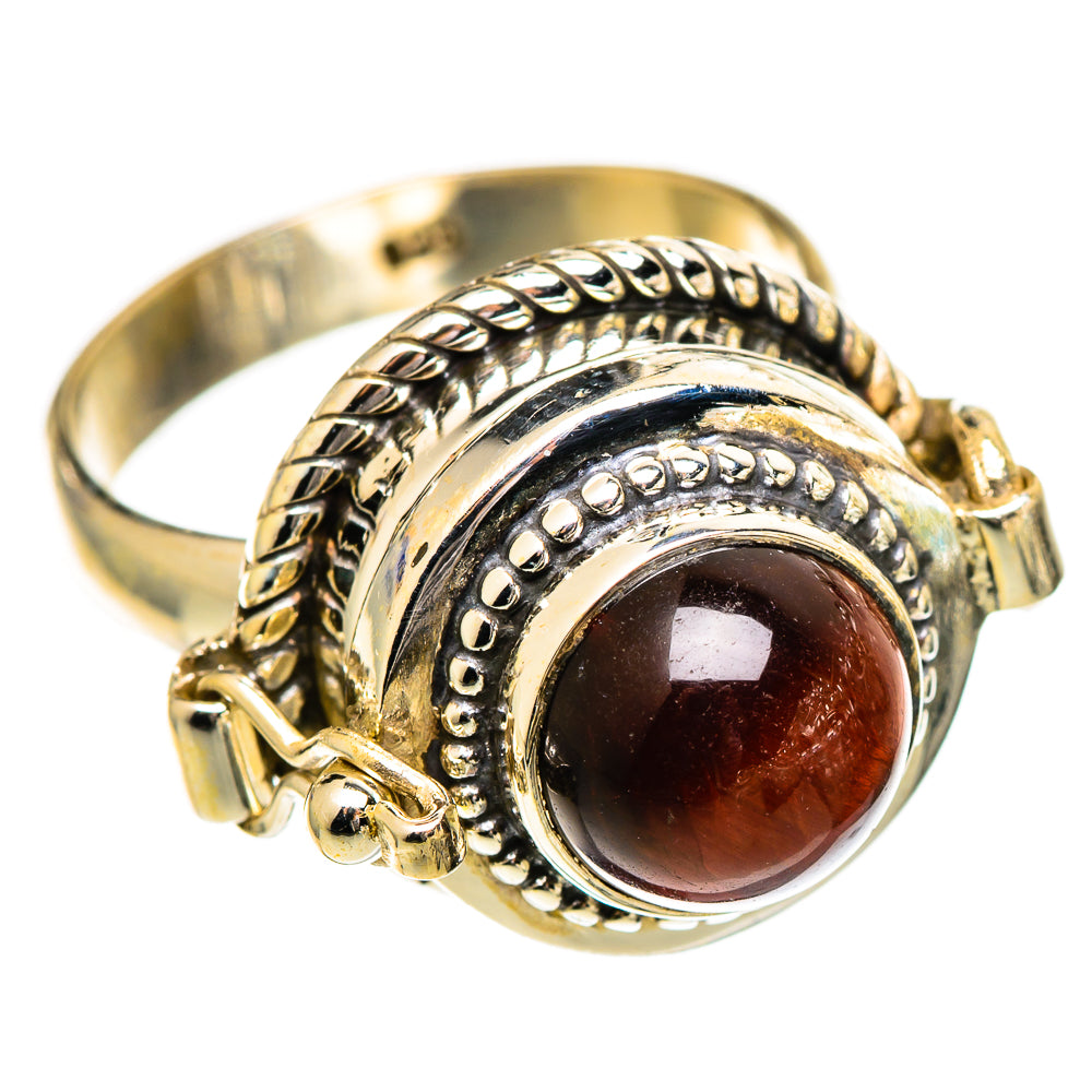 Red Tiger Eye Rings handcrafted by Anasilvercos - RING110819 - Photo 2