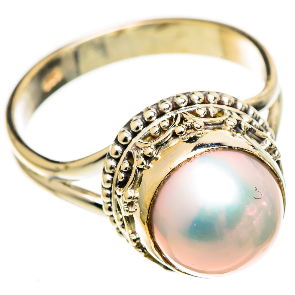 Cultured Pearl Rings handcrafted by Anasilvercos - RING110830 - Photo 2