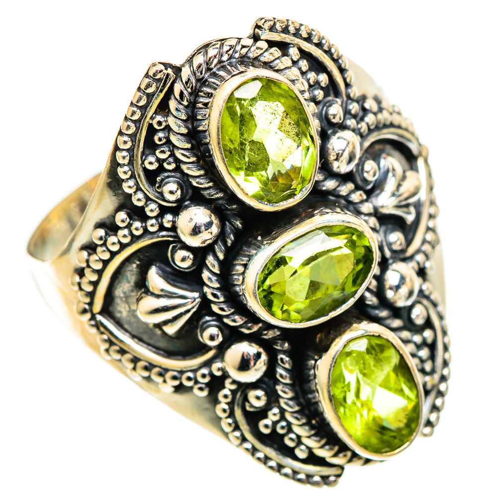 Peridot Rings handcrafted by Anasilvercos - RING110841 - Photo 2