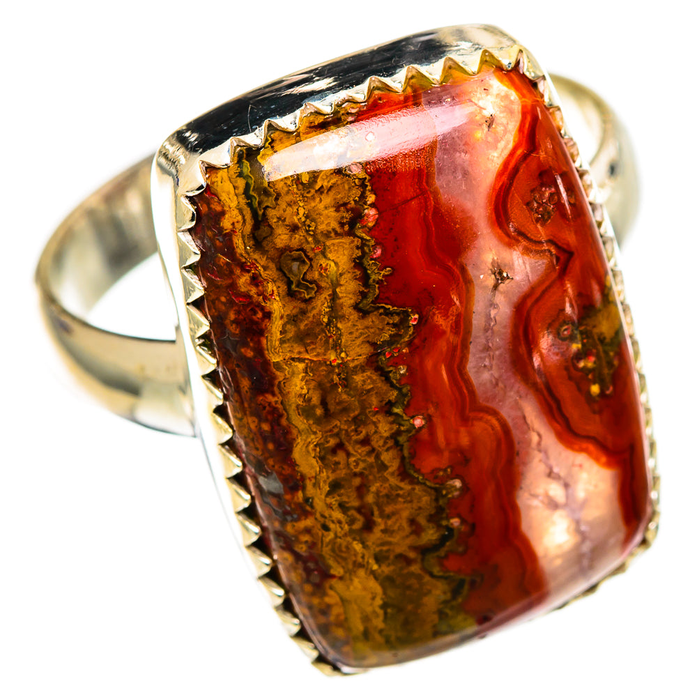 Moroccan Agate Rings handcrafted by Anasilvercos - RING110843 - Photo 2